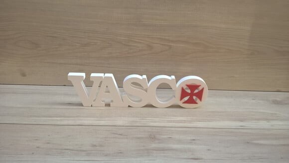 Palavra decorativa VASCO - linha BK