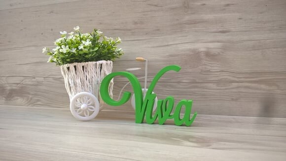 Palavra decorativa Viva Mod LS