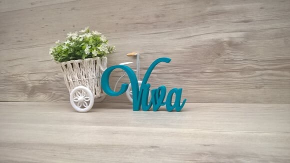 Palavra decorativa Viva Mod LS