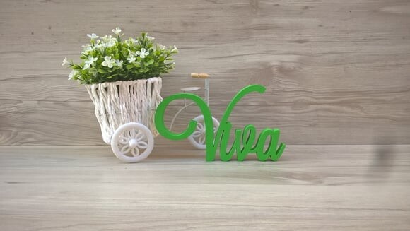 Palavra decorativa Viva Mod LS
