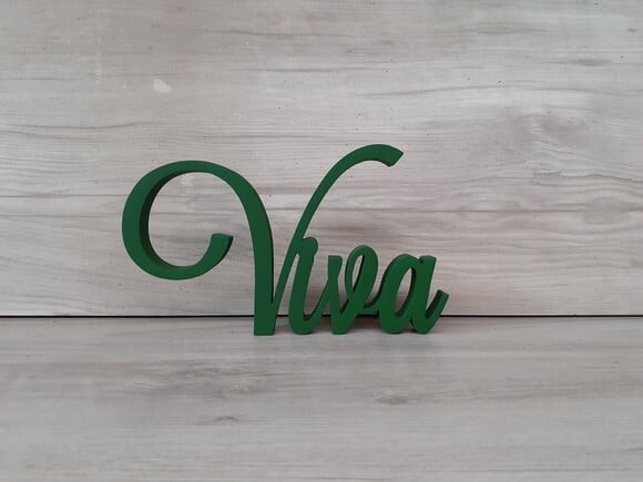 Palavra Decorativa Viva Mod Ls