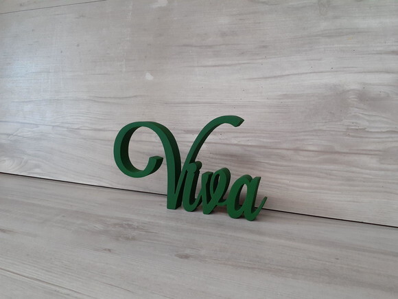 Palavra Decorativa Viva Mod Ls