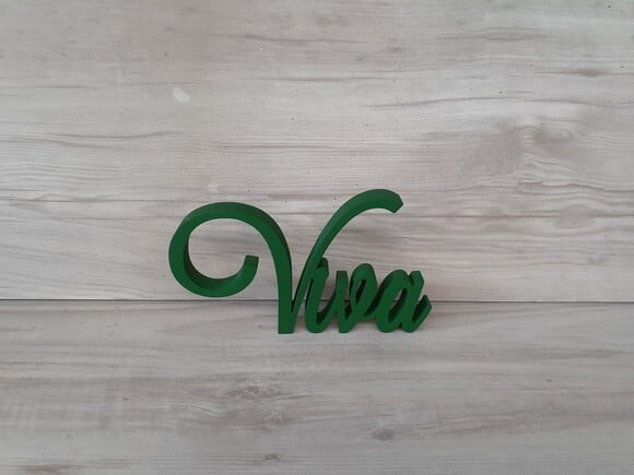 Palavra Decorativa Viva Mod Ls