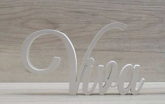 Palavra Decorativa Viva Mod LS