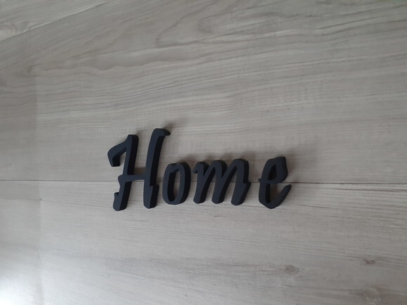 Palavra MDF de Parede - Home
