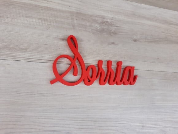 Palavra MDF de Parede - Sorria