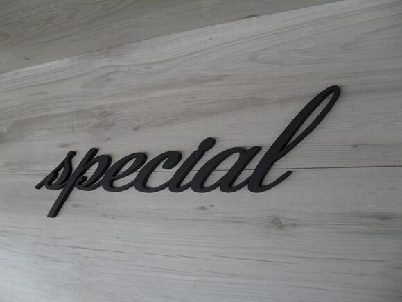 Palavra mdf de Parede - Special