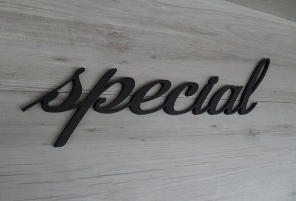 Palavra mdf de Parede - Special