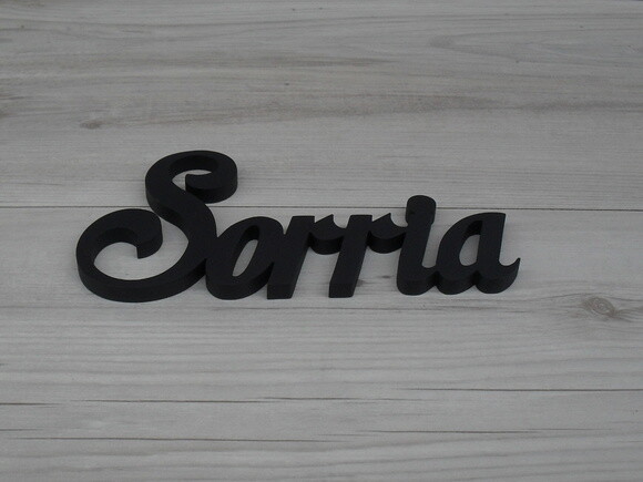 Palavra MDF de Parede - Sorria