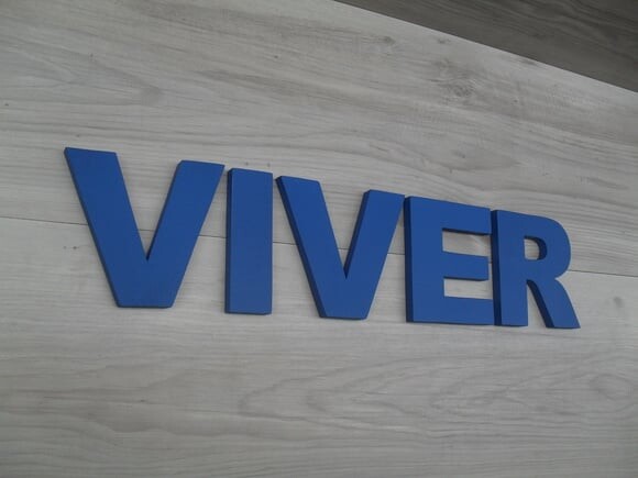 Palavra MDF de Parede - VIVER