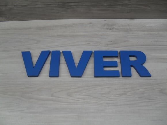 Palavra MDF de Parede - VIVER