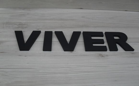 Palavra MDF de Parede - VIVER