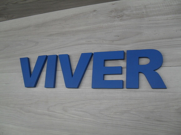Palavra MDF de Parede - VIVER
