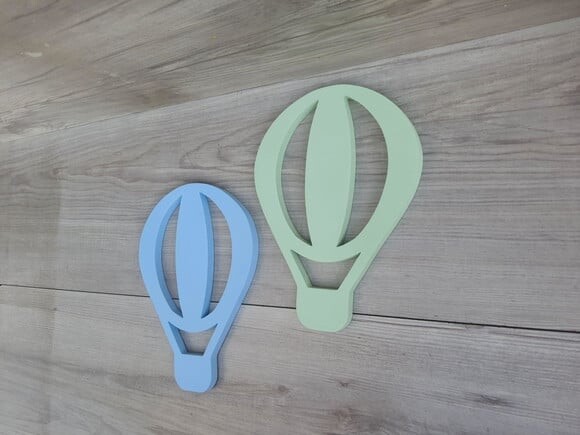 Par de Balões em mdf - Decoração de Parede