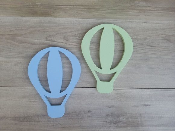 Par de Balões em mdf - Decoração de Parede