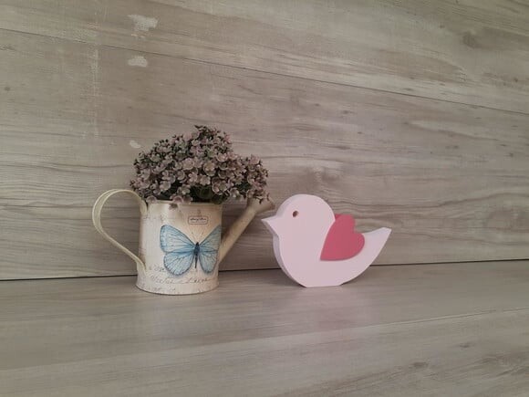 Passarinho de Mesa em mdf - 10 cm
