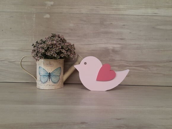 Passarinho de Mesa em mdf - 10 cm