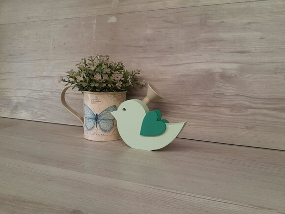 Passarinho de Mesa em mdf - 8 cm