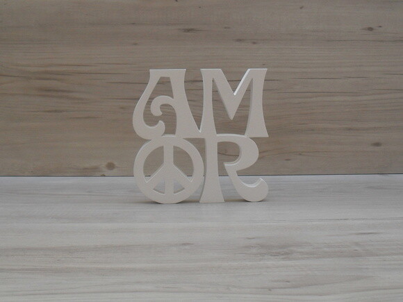 Paz e Amor - linha Hippie 15 cm