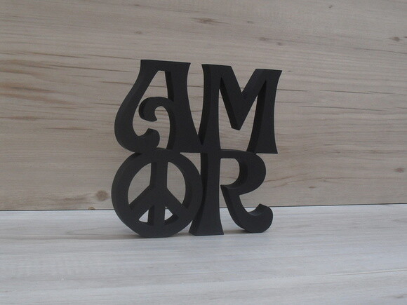 Paz e Amor - linha Hippie 15 cm
