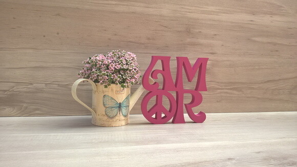 Paz e Amor Linha Hippie - 15 cm