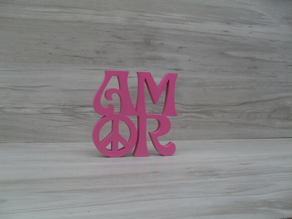 Paz e Amor Linha Hippie - 15 cm