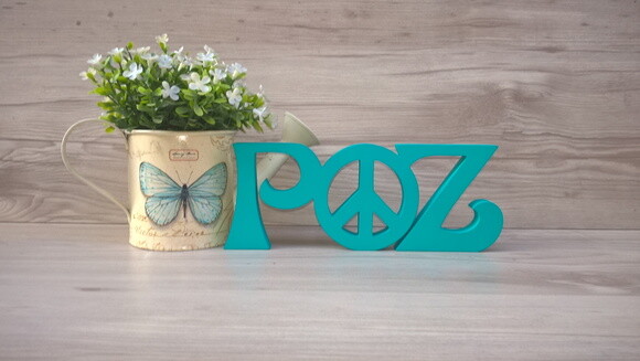 Paz linha Hippie