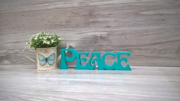 Peace - linha Hippie - 8 cm