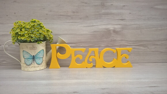 Peace - linha Hippie - 8 cm