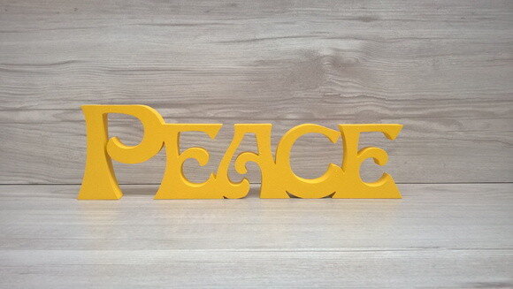 Peace - linha Hippie - 8 cm
