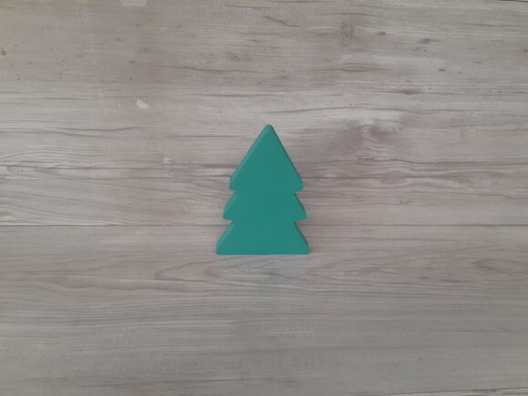 Pinheiro Escandinavo - Peça de Mesa em mdf - 15 cm