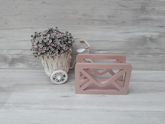 Porta Cartas Envelope - Rose Gold