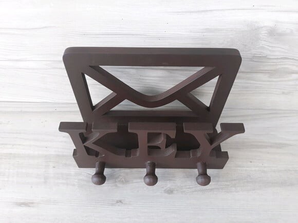 Porta Cartas/Porta Chaves de Parede KEY Envelope
