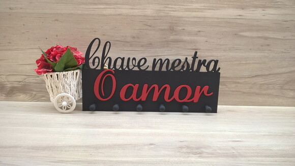 Porta Chaves Chave Mestra O Amor