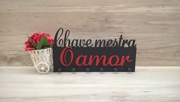 Porta Chaves Chave Mestra O Amor