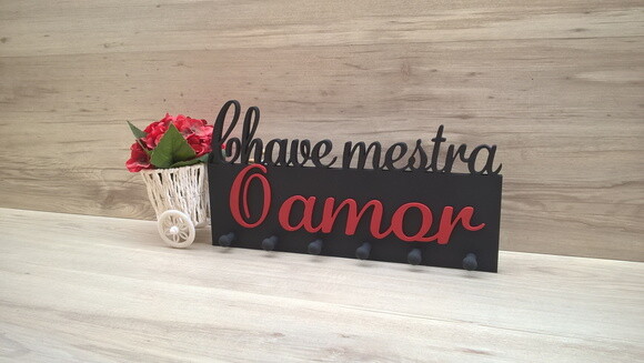 Porta Chaves Chave Mestra O Amor