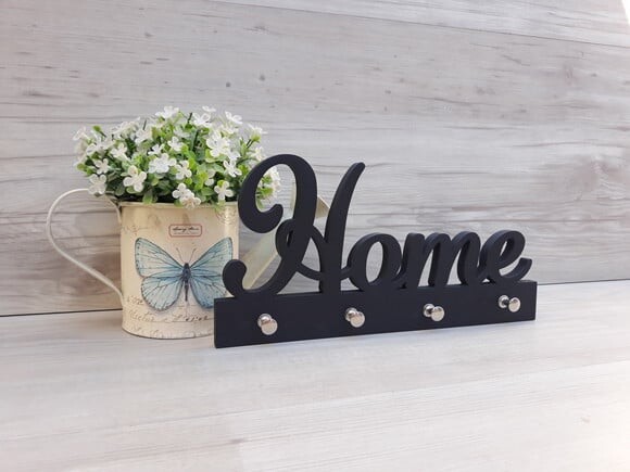 Porta Chaves Home - pino de metal