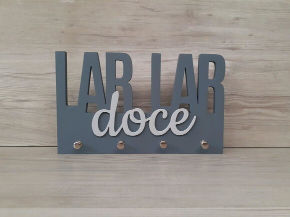 Porta Chaves Lar Doce Lar