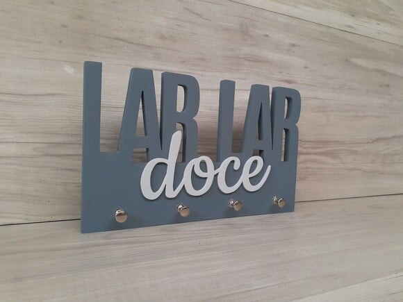 Porta Chaves Lar Doce Lar