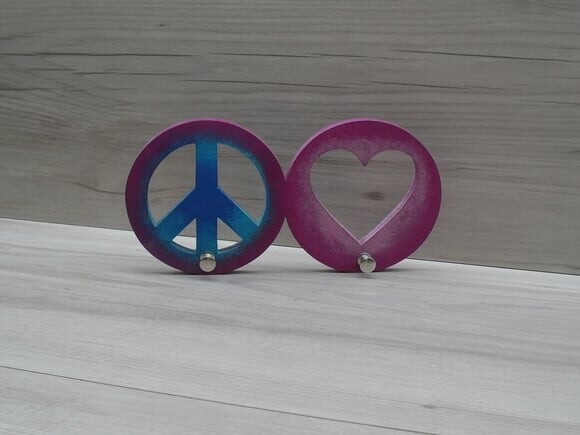 Porta Chaves Paz e Amor