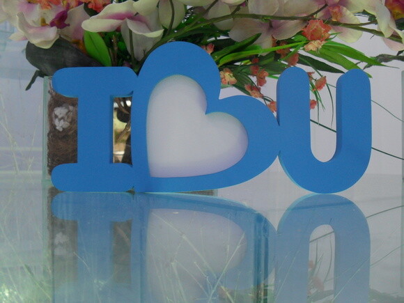 Porta Retrato I love You