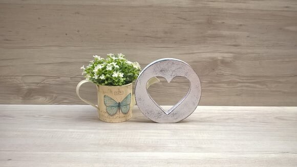 Simbolo Amor - 15 cm - pátina