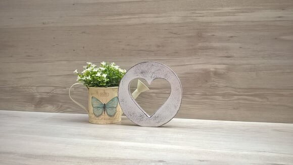 Simbolo Amor - 15 cm - pátina