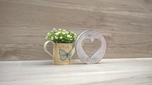 Simbolo Amor - 15 cm - pátina