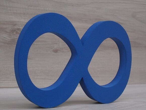 Simbolo Infinito - 6 cm
