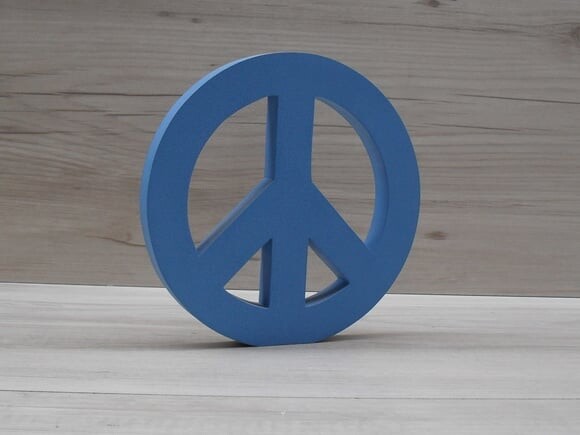 Simbolo Paz - 15 cm