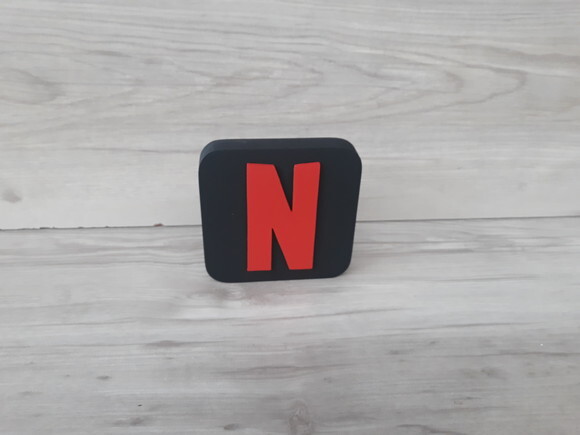 Streaming - Simbolo Netflix - MDF
