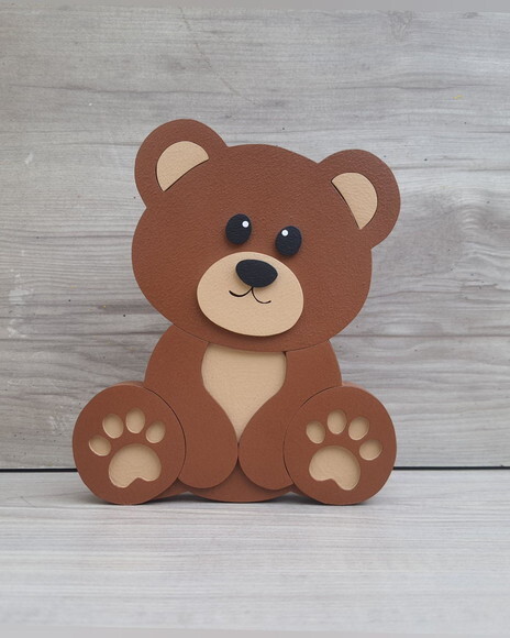 Ursinho de Mesa em mdf - 15 cm