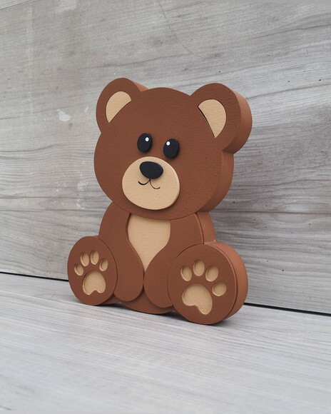Ursinho de Mesa em mdf - 15 cm
