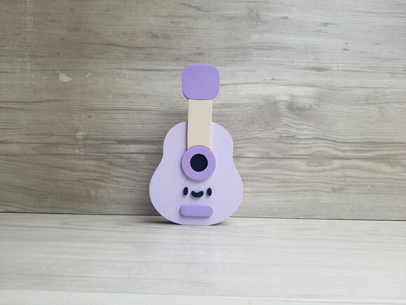 Violão em mdf - Peça Decorativa de Mesa